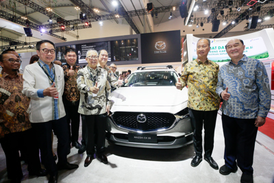 Mazda Indonesia Menyambut Kunjungan Menteri Perindustrian Republik Indonesia  di GIIAS 2025
