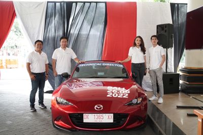 Mazda Memimpin sebagai Official Car dalam Ajang Pertama Indonesia International Marathon