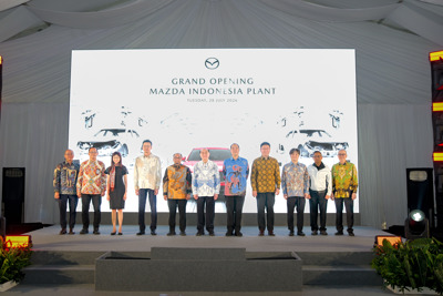 Mazda Resmi Merakit Kendaraan di Indonesia, Resmikan Pabrik Pertama dengan Standar Manufaktur Global